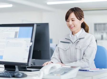 【派遣】伝票発行や発注などの工場内事務