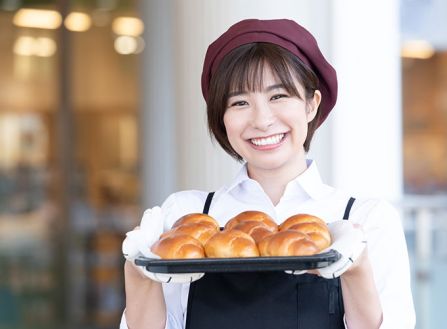 【派遣】ベーカリーでパンの販売・接客