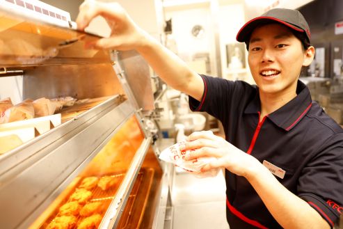 【派遣】ファストフード店で調理・店長補佐