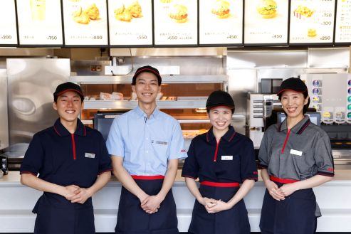 【派遣】フライドチキン店の店舗スタッフ・店長補佐