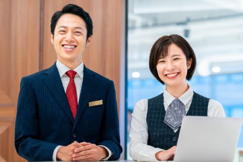 【派遣】ホテルのフロント・受付係