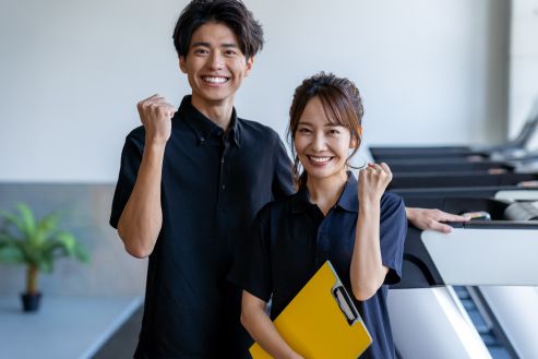 【紹介】複合運動施設でトレーニングジムの受付