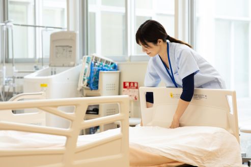 【紹介】病院内の清掃とスタッフ管理