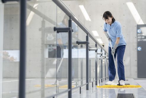【紹介】施設の清潔区域内のクリーンスタッフ